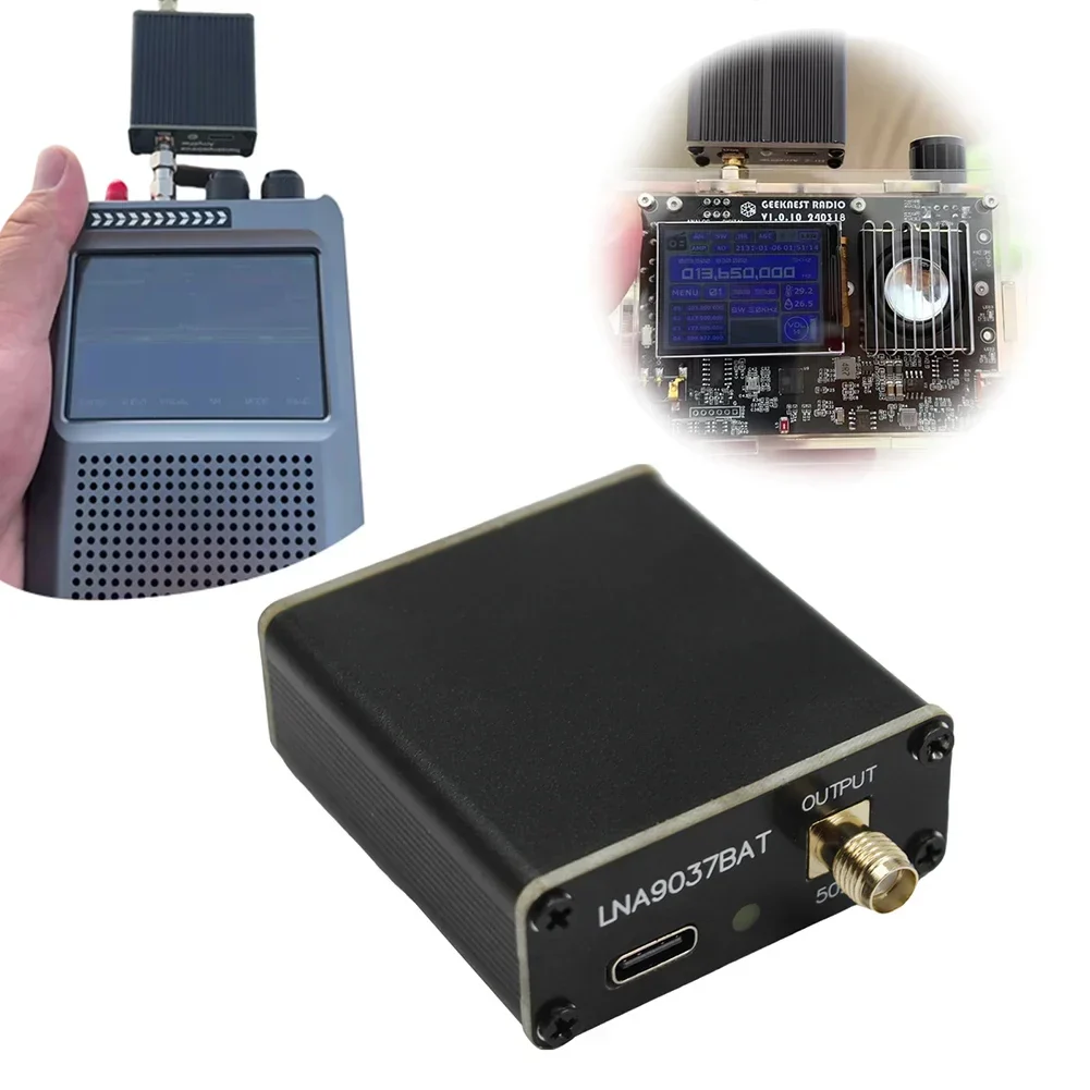 10k-6GHz Full Band Low Noise Amplifier 20dB High Gain Power Preamplifier LNA Module Low Noise Gain Block Amplifier for RF & SDR - Image 3