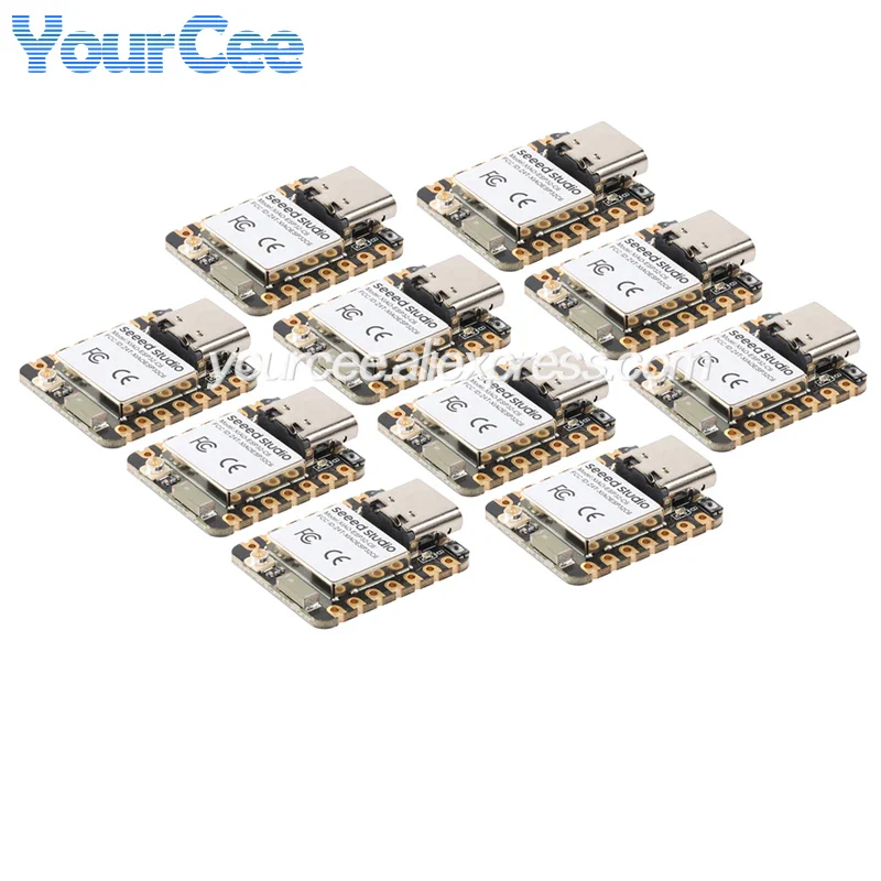 10pcs/1pc ESP32 Seeed Studio XIAO ESP32C6 WiFi 6+Bluetooth-compatible Ble 5 Zigbee Matter Wireless Development Board esp32C3 - Image 16