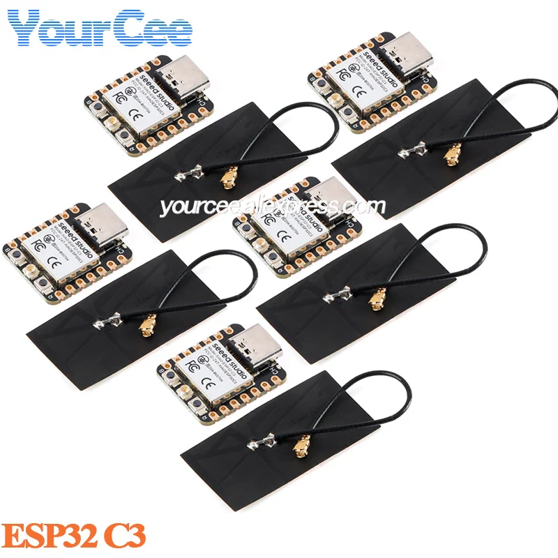 10pcs/1pc ESP32 Seeed Studio XIAO ESP32C6 WiFi 6+Bluetooth-compatible Ble 5 Zigbee Matter Wireless Development Board esp32C3 - Image 22