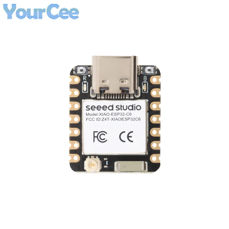10pcs/1pc ESP32 Seeed Studio XIAO ESP32C6 WiFi 6+Bluetooth-compatible Ble 5 Zigbee Matter Wireless Development Board esp32C3 - Image 4