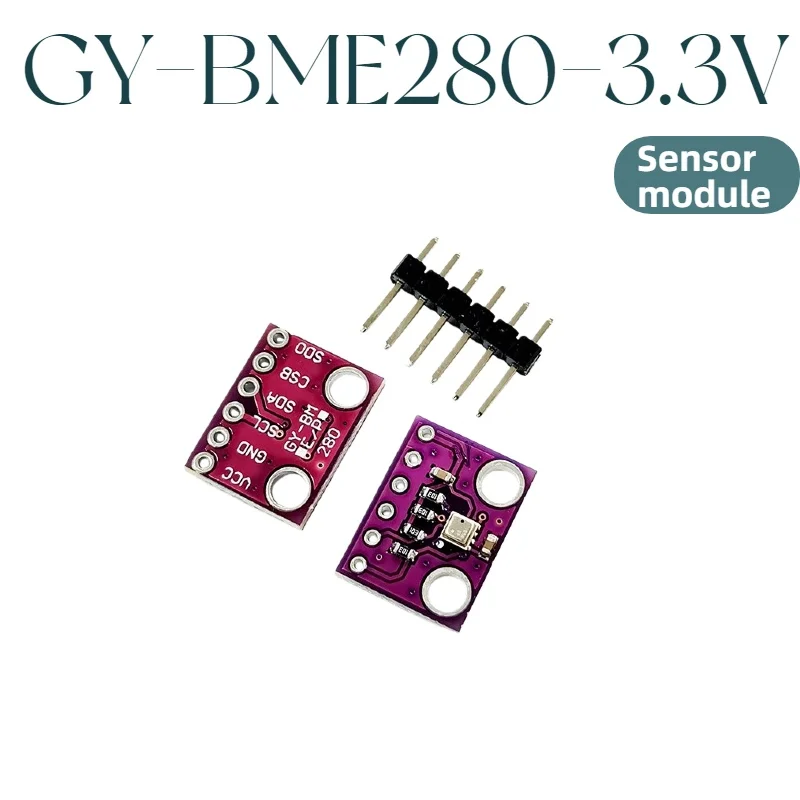 10pcs BME280 BMP280 3.3V 5V Atmospheric Pressure Sensor GY-BME280-3.3 Temperature Humidity Sensor Module for Arduino - Image 2