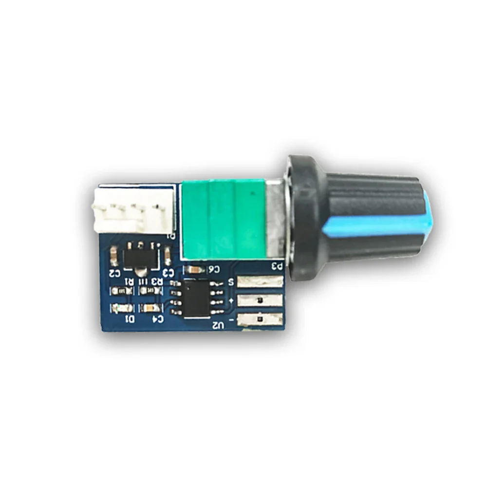 12V Single Channel PWM Fan Speed Controller with 25KHZ Frequency Duty Cycle Adjustable from 0% to 97% - Image 6