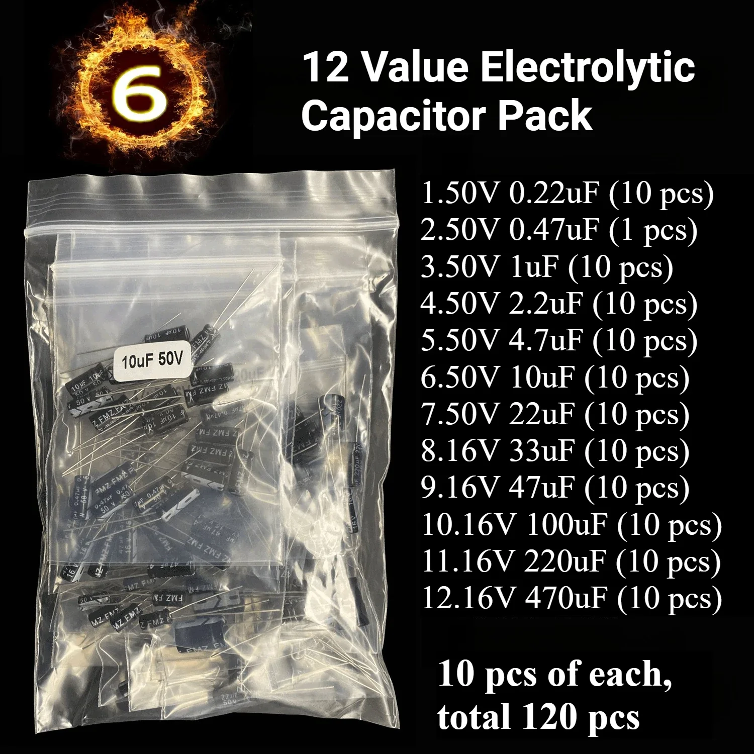 1500Pcs Electronic Components Starter Kit Resistor Capacitor LED Diode Transistor Assortment Pack for DIY Arduino - Image 12
