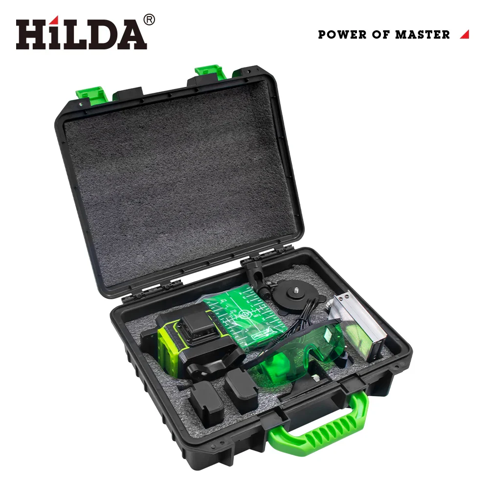 16 Lines 4D 360 Horizontal And Vertical Laser Level green line SelfLeveling  Super Powerful Laser level green Beam laser level - Image 6