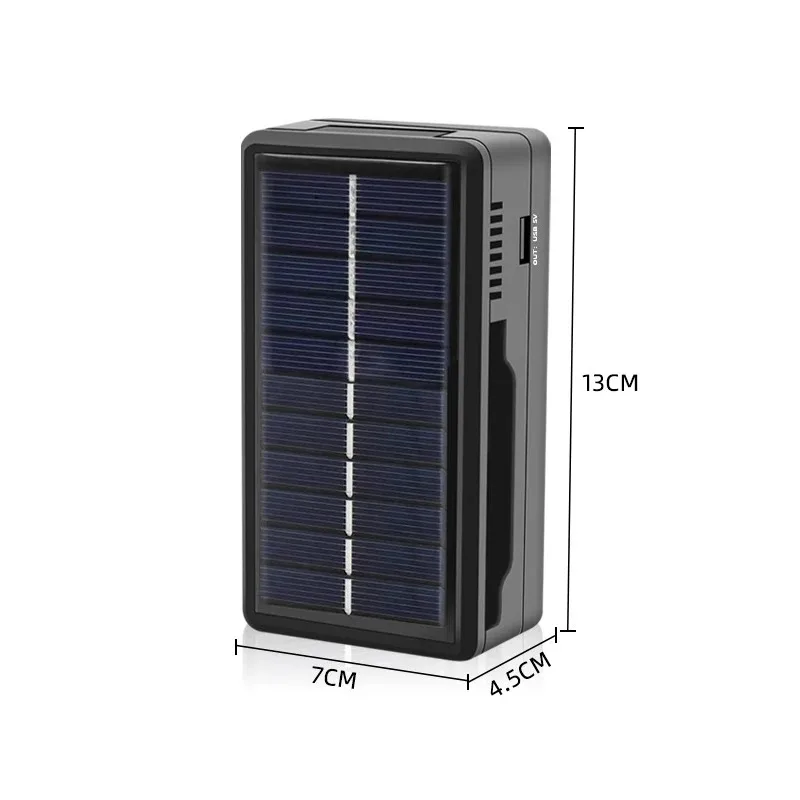 18650 Solar Battery Charger Multi Munctional Solar Type C Intelligent Lithium Battery Holder Power Bank Cases without Battery - Image 5