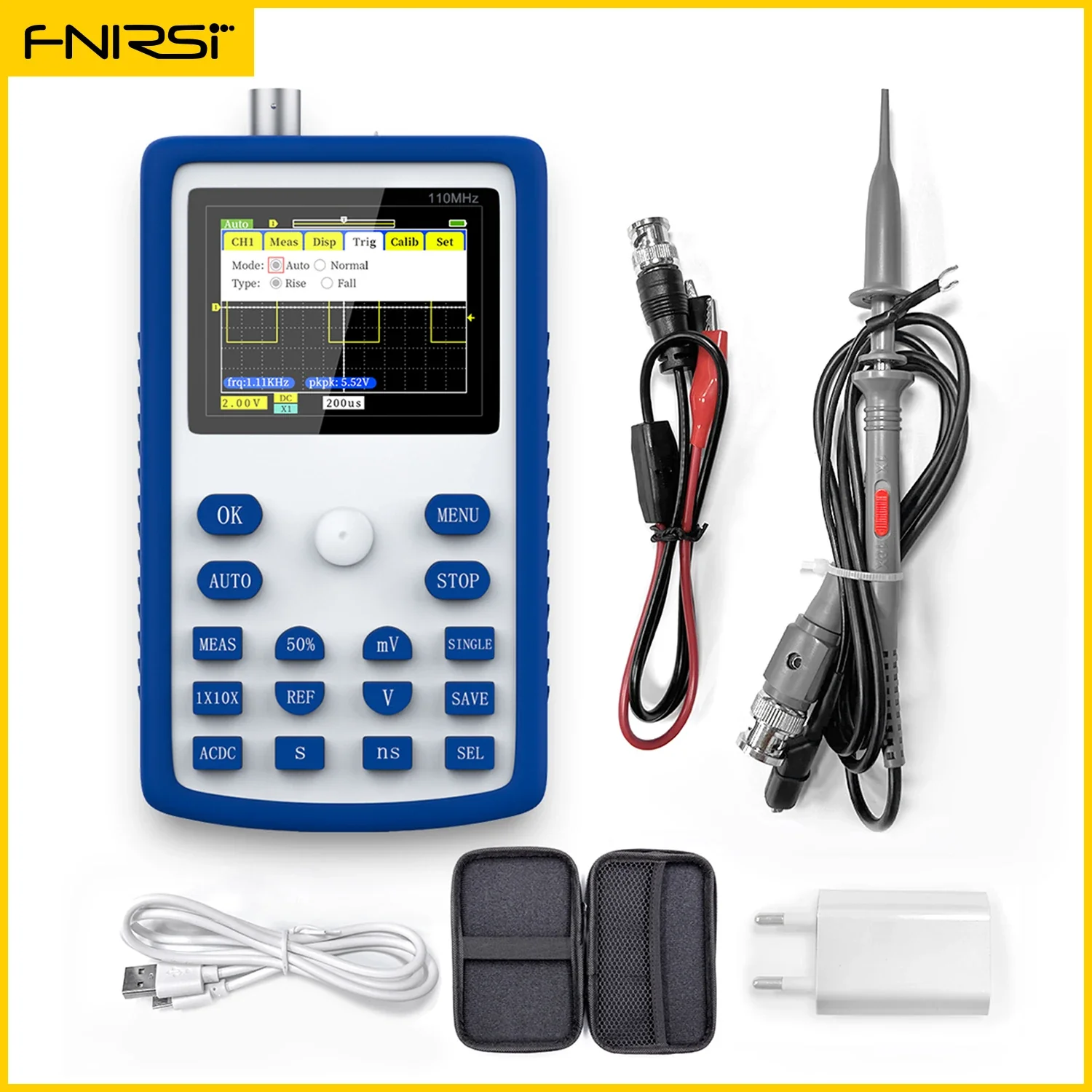FNIRSI 1C15 Professional Digital Oscilloscope - Image 6