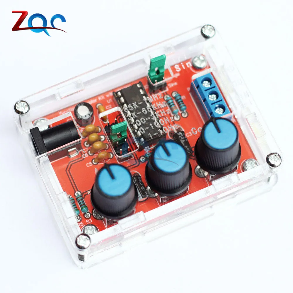 1Hz -1MHz XR2206 Function Signal Generator DIY Kit Sine/Triangle/Square Output Signal Generator Adjustable Frequency Amplitude - Image 6