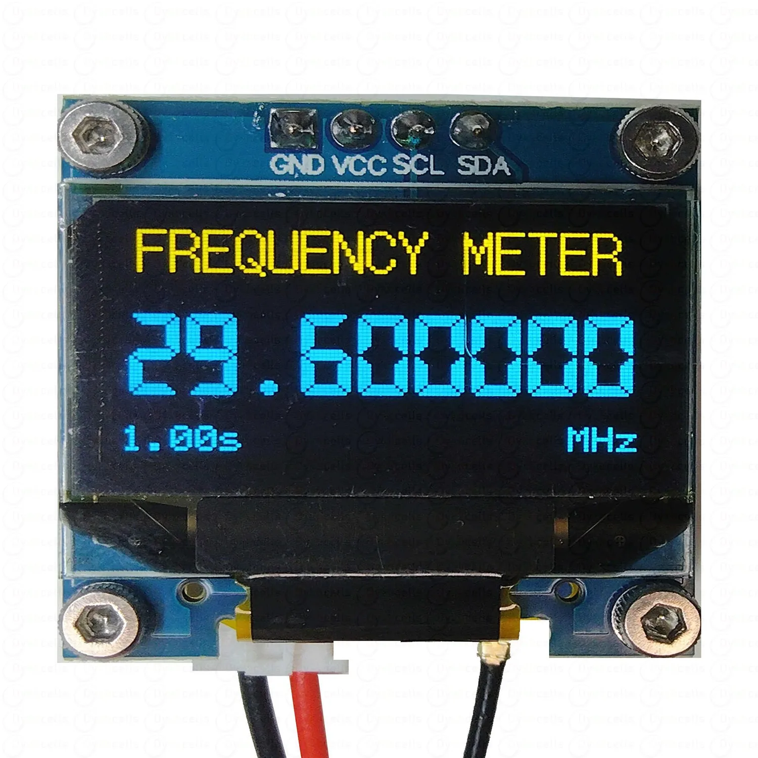 1kHz to 100MHz Frequency METER OLED Frequency Display High-Precision Frequency Counter FOR RF Measurement  Ham radio transceiver - Image 5