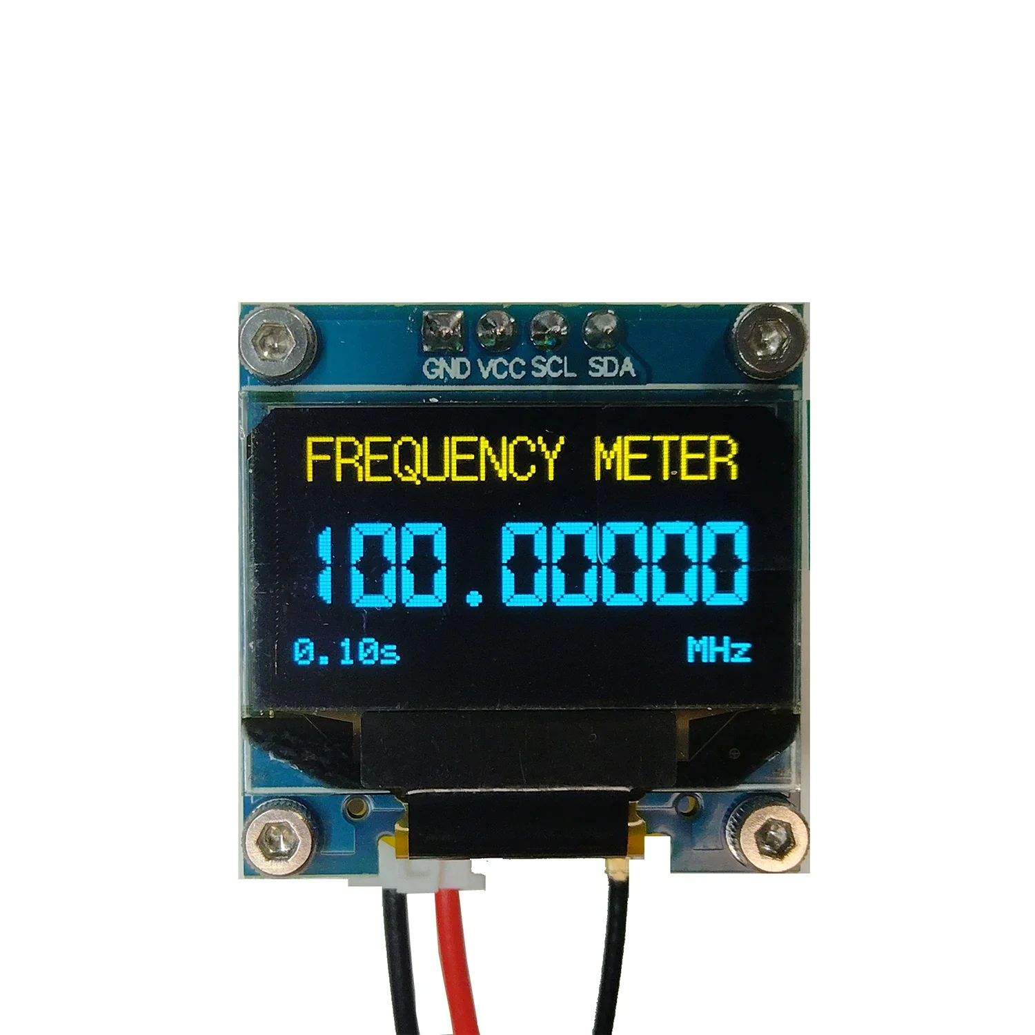 1kHz to 100MHz Frequency METER OLED Frequency Display High-Precision Frequency Counter FOR RF Measurement  Ham radio transceiver - Image 6