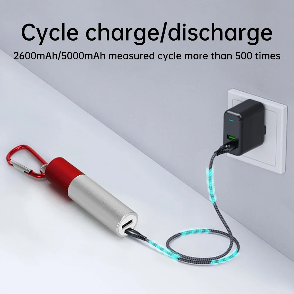1pcs Mini 18650/21700 Mobile Power Kits DIY Portable Charging Treasure Box No Soldering Tpye C Connector Fast Charging 5V 2A - Image 2