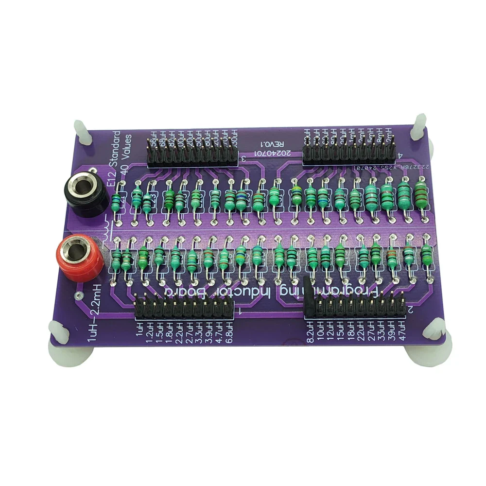 1uH to 2.2mH E12 Standard 40 Values Programmable Inductor Board - Image 4