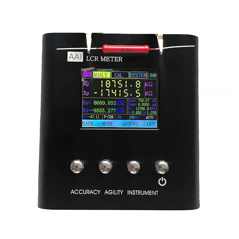 AAI NJ100S 2.4inch 320X240 TFT Color Screen LCR Meter LCR Component Tester 23 Frequency Points/50Hz-100KHz - Image 5