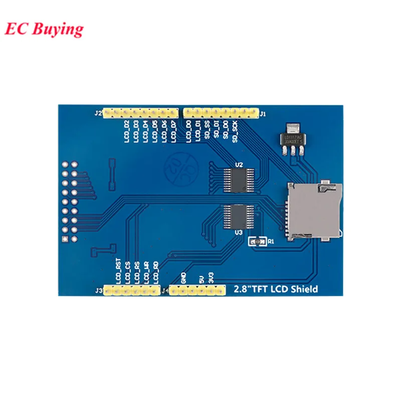 2.8 Inch 2.8" TFT Color LCD Touch Screen Display Module 320*240 ILI9341 Driver For Arduino R3 Mega2560 Development Board - Image 6