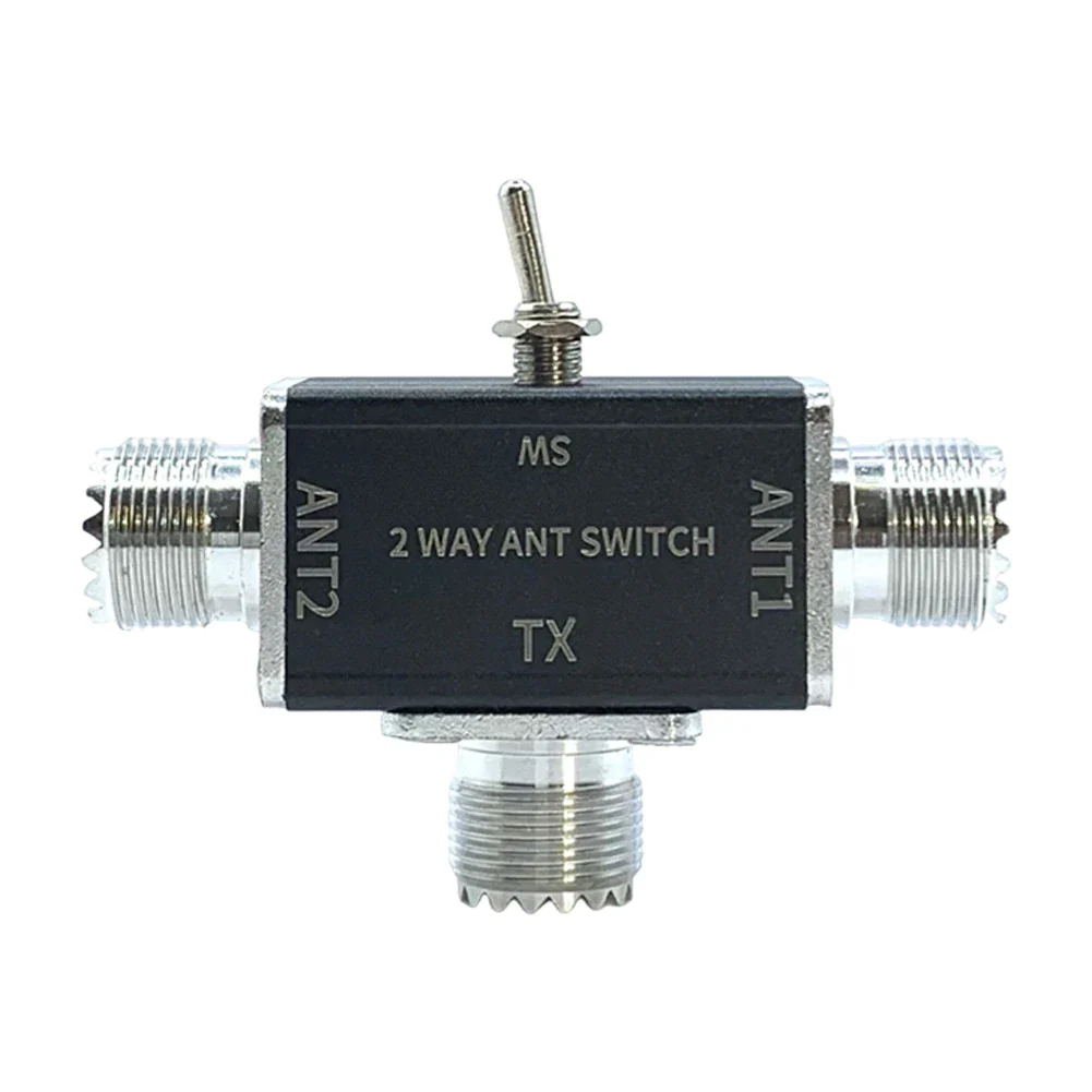 2 Way CB/HAM Antenna Coax Switches 1 Input & 2 Outputs 100W 0-50MHz Manual Coaxial Antenna Switches Antenna Switches - Image 2