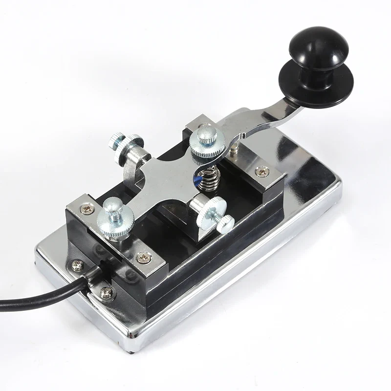 3.5mm Stainless Steel K4 Morse Wrench Set Plug Manual Telegraph Morse Key Handy CW Morse Keyer For Shortwave CW Radio - Image 3