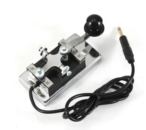 3.5mm Stainless Steel K4 Morse Wrench Set Plug Manual Telegraph Morse Key Handy CW Morse Keyer For Shortwave CW Radio - Image 5