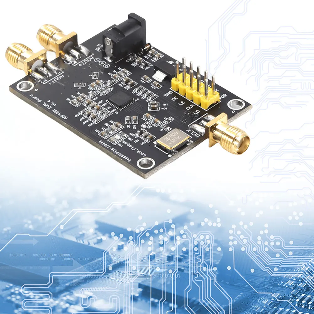 35M-4.4GHz PLL RF Signal Source Development Board ADF4350 ADF4351 Signal Generator Module SMA RF Phase-Locked Loop Board Module - Image 4