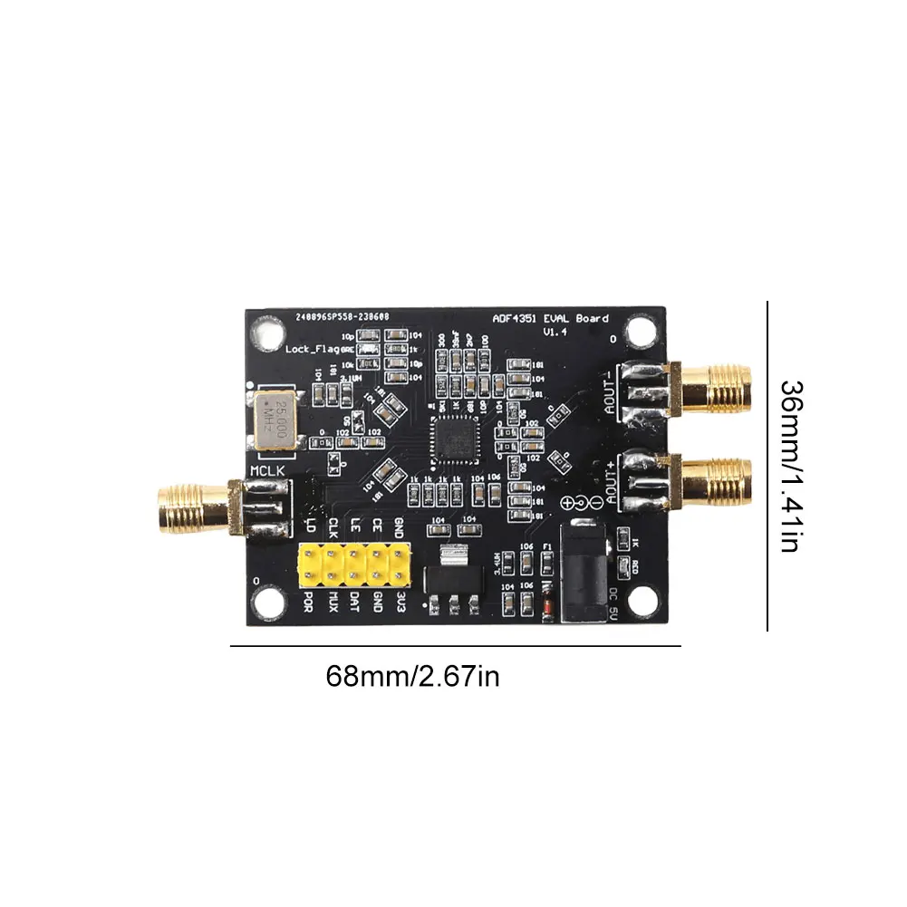 35M-4.4GHz PLL RF Signal Source Development Board ADF4350 ADF4351 Signal Generator Module SMA RF Phase-Locked Loop Board Module - Image 6