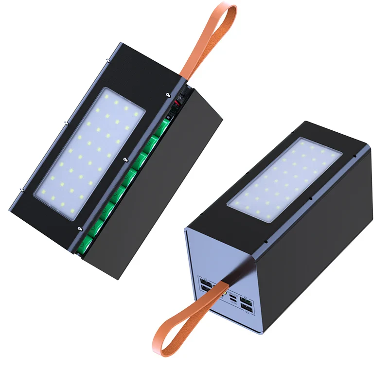 40*18650 DIY Power Bank Case Batteries Power Box Regular/PD Camping light Version Power Bank Shell  Batteries Power Shell - Image 6