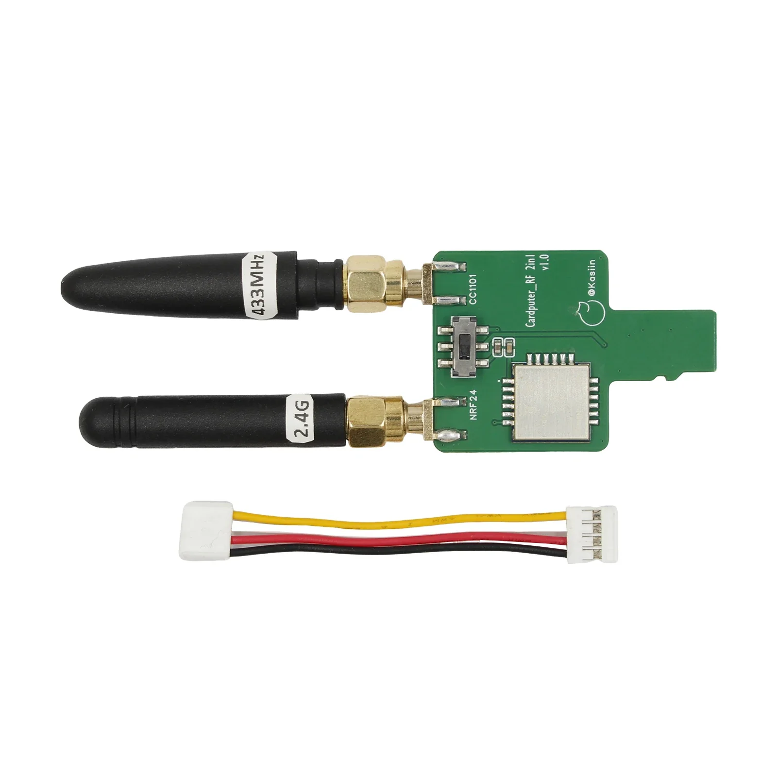 433MHz CC1101 NRF24 2-in-1 RF Module Development board for M5Stack Cardputer, Plug-and-Play Grove Port, Supports Bruce Firmware - Image 5