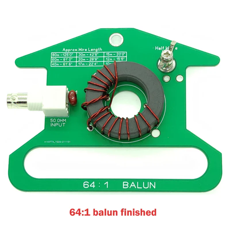 49:1 Balun Shortwave Without Tuning 50W PET 100W 64:1 Balun Shortwave Without Tuning - Image 3