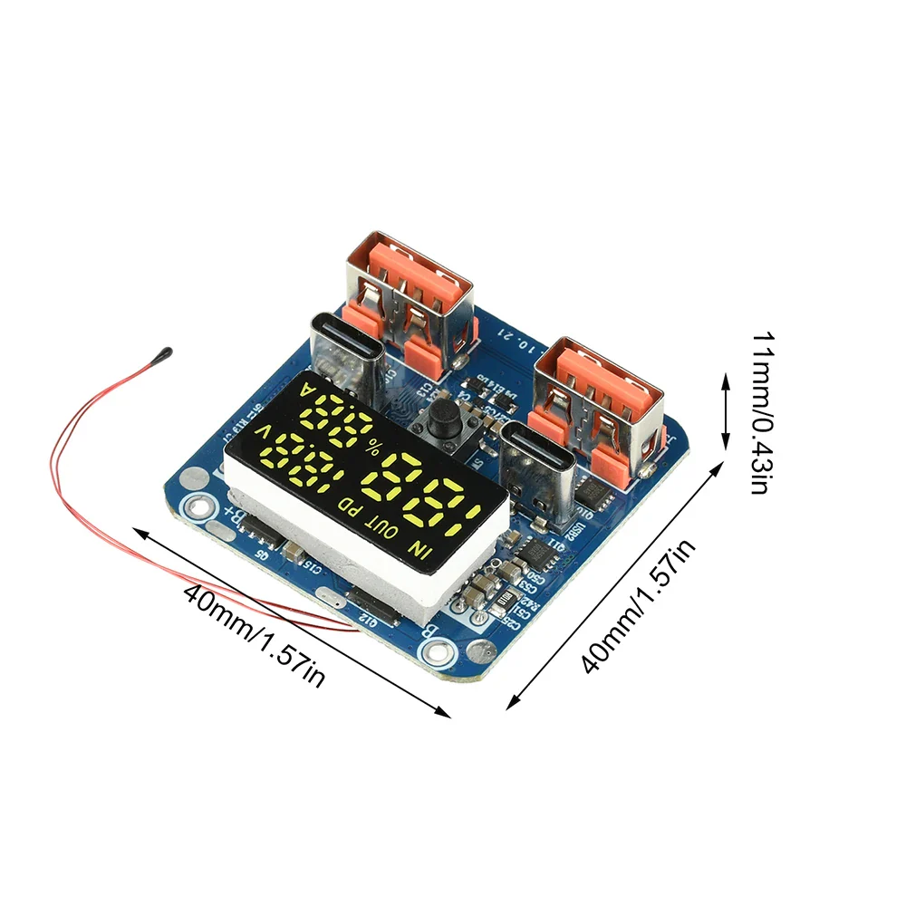 4S 20V 5A Buck-Boost Module Charge/Discharge Integrated Bidirectional Fast Charging High Power Output Lithium Battery Module - Image 6