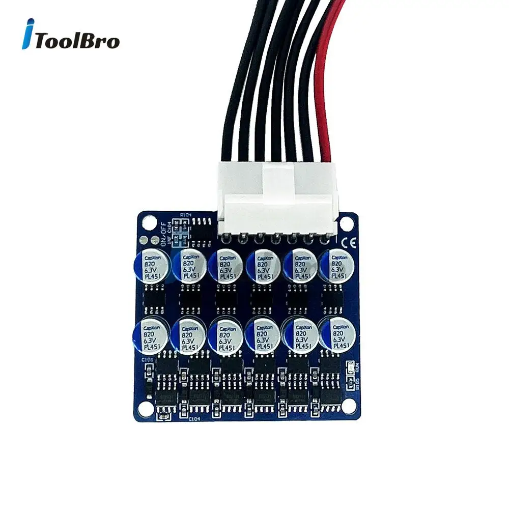 4S 6S 8S 3A BMS Lifepo4 Lithium Battery Active Balancer Equalizer 3.2V-4.4V Battery Cell Packs Balance Energy Transfer for RV - Image 3