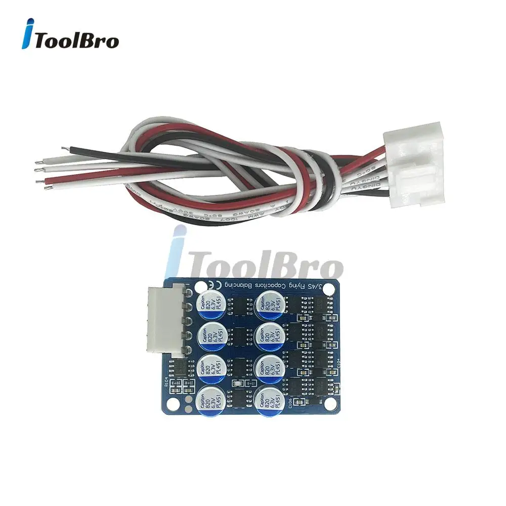 4S 6S 8S 3A BMS Lifepo4 Lithium Battery Active Balancer Equalizer 3.2V-4.4V Battery Cell Packs Balance Energy Transfer for RV - Image 6