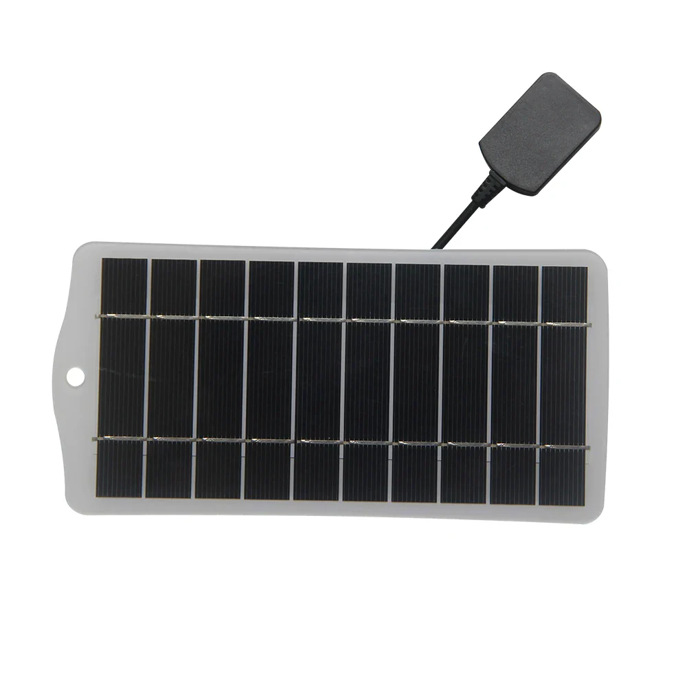 5W 5V Solar Panel Charger for iPhone Mobile Power Bank, Portable Outdoor Solar Charger 3.7V-5V Battery - Image 2
