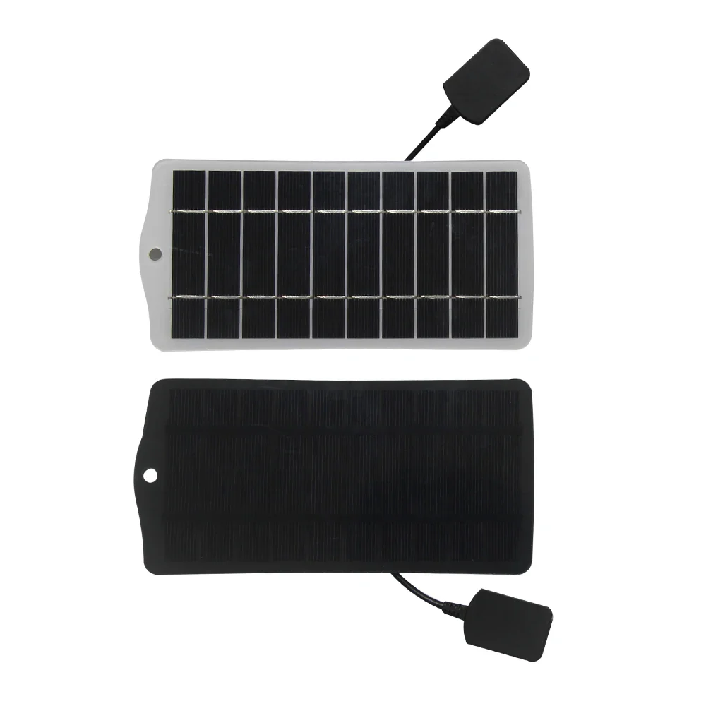 5W 5V Solar Panel Charger for iPhone Mobile Power Bank, Portable Outdoor Solar Charger 3.7V-5V Battery - Image 3