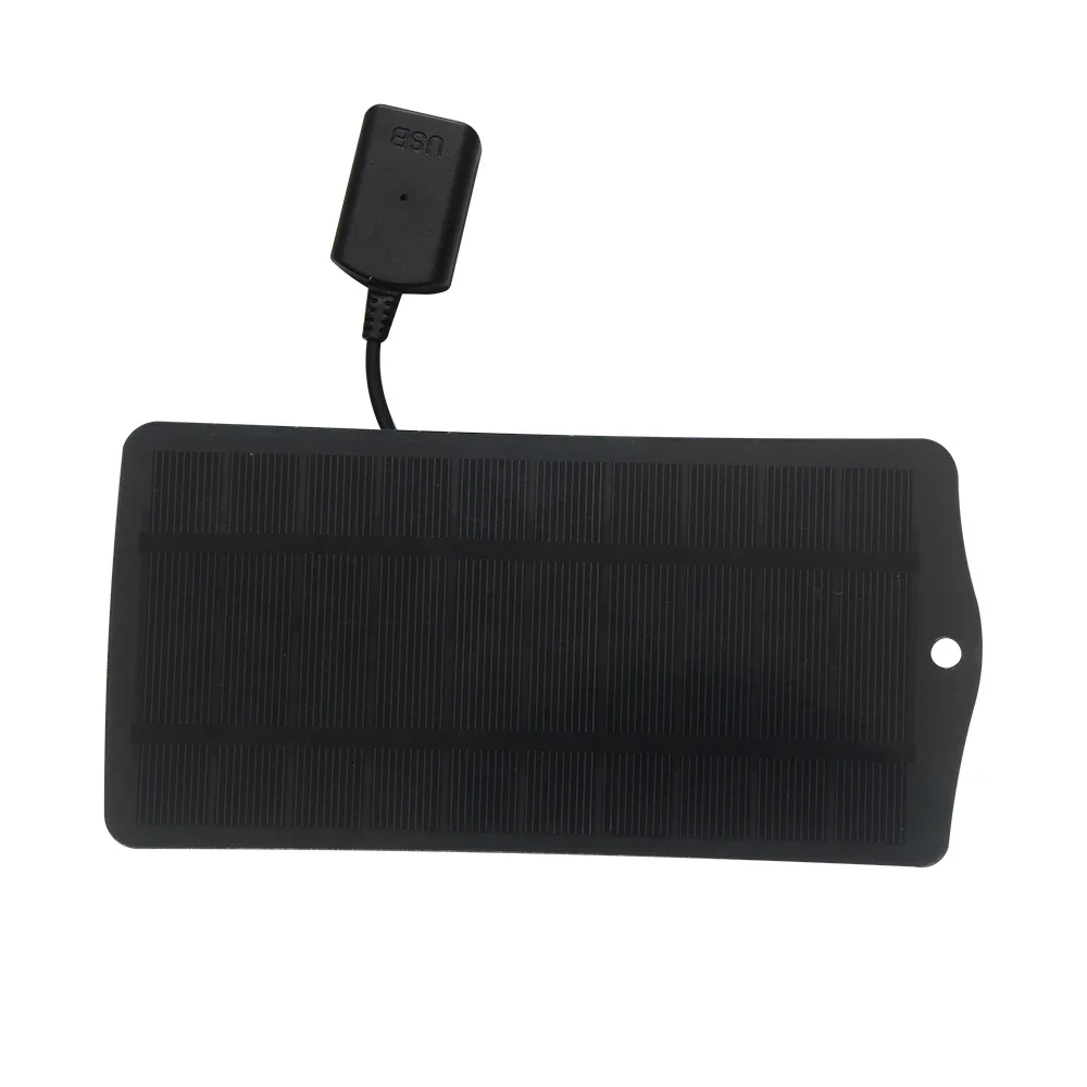 5W 5V Solar Panel Charger for iPhone Mobile Power Bank, Portable Outdoor Solar Charger 3.7V-5V Battery - Image 8