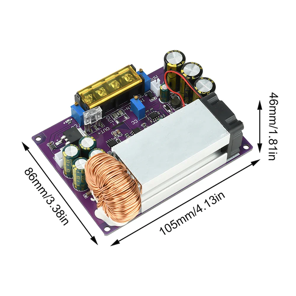 800W 25A MPPT Solar Charger Power Supply Module 18V-90V to 2-60V DC-DC Step Down Buck Converter Auto Charging Board Ideal Diode - Image 6