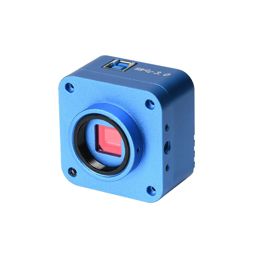 8MP 4K Sony IMX317 Sensor USB 3.0 0.5X Microscope Camera Measurement Electronic Digital Eyepiece for Repair PCB Soldering Jewel - Image 3