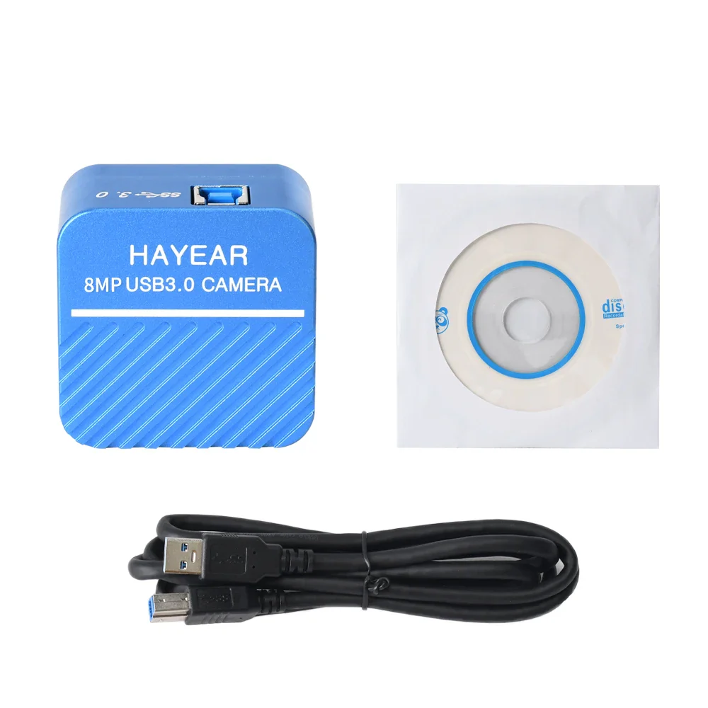 8MP 4K Sony IMX317 Sensor USB 3.0 0.5X Microscope Camera Measurement Electronic Digital Eyepiece for Repair PCB Soldering Jewel - Image 4
