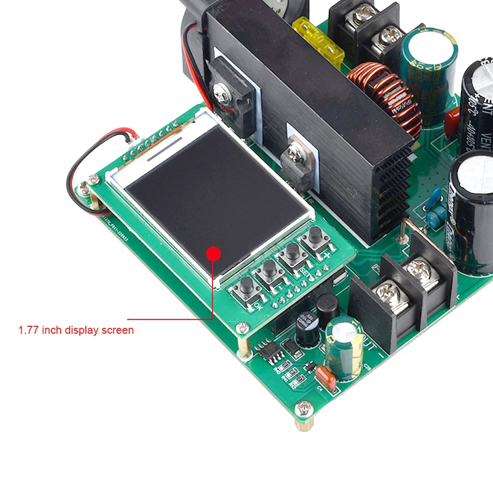 900W 15A Boost Converter DC-DC 9V~60V to 10V-120V LCD Display Control Step Up Module High Precise Voltage Transformer Regulator - Image 4
