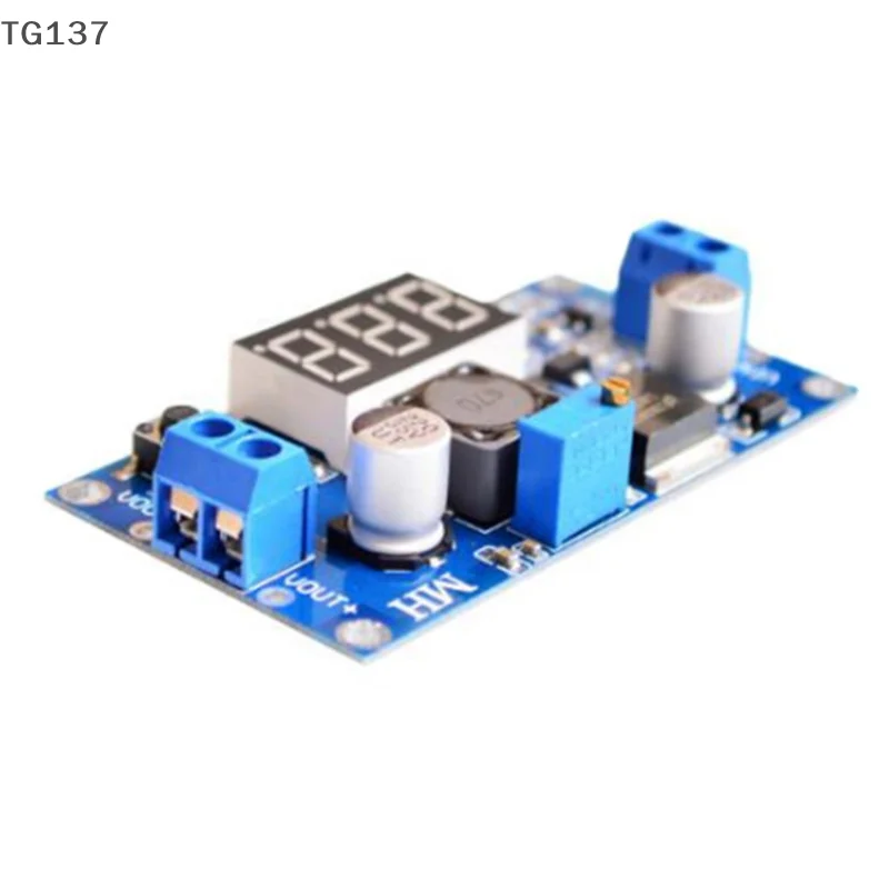 Adjustable DC-DC LM 2596 Converter Buck Step Down Regulator Power Module - Image 2
