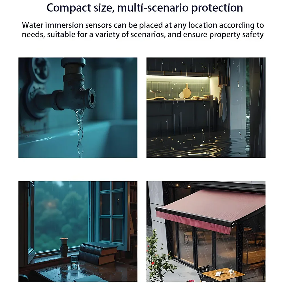 Advanced Zigbee Rain Sensor for Wireless Outdoor Rain Detection,Water Leak Sensor,Linkage Control,eWelink APP Supported - Image 2