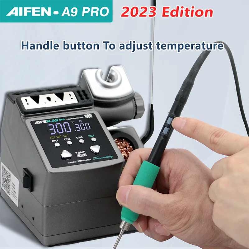 AIFEN A9PRO Soldering Station Compatible SUGON Soldering Iron Tip 210/245/115 Handle Control Temperature Welding Rework Station - Image 5