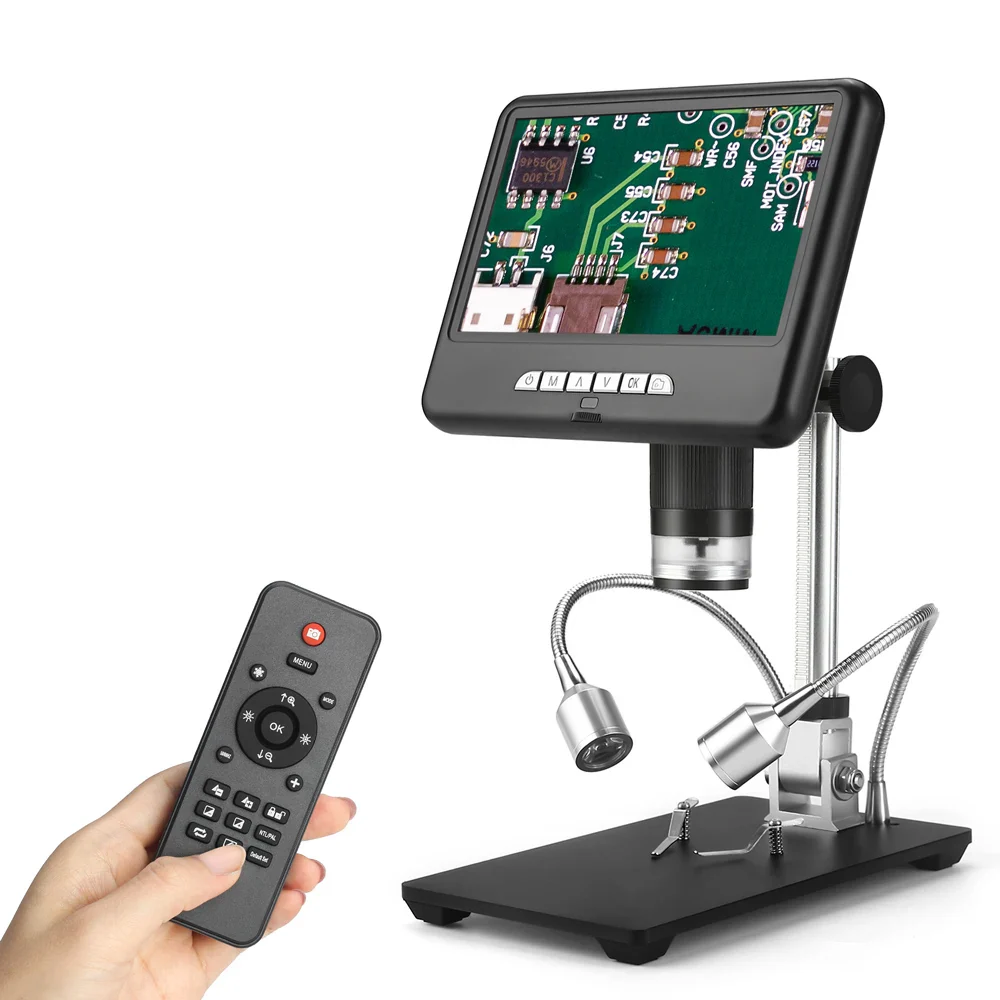 Andonstar AD207S HDMI Digital Microscope for PCB Soldering Long Object Distance for PCB/SMD Phone Repair Tool with Image Rotate - Image 2