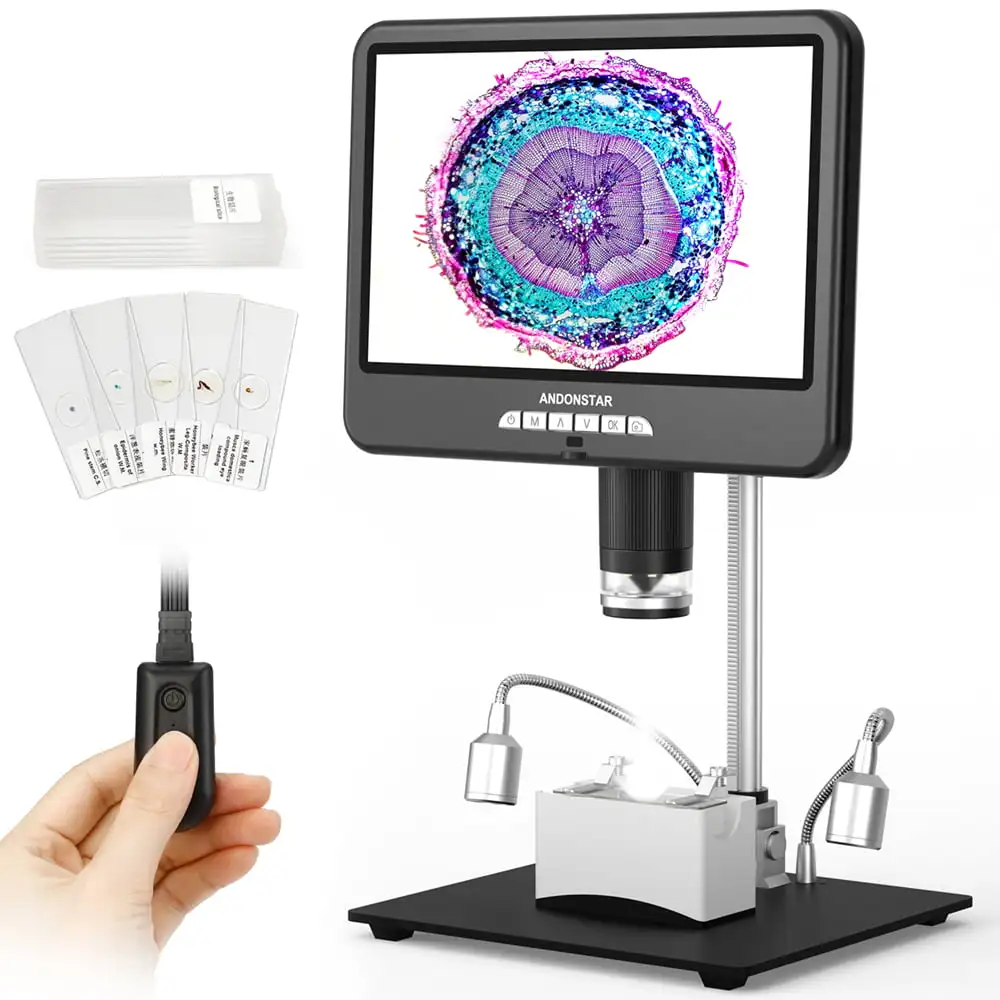 Andonstar AD207S HDMI Digital Microscope for PCB Soldering Long Object Distance for PCB/SMD Phone Repair Tool with Image Rotate - Image 8