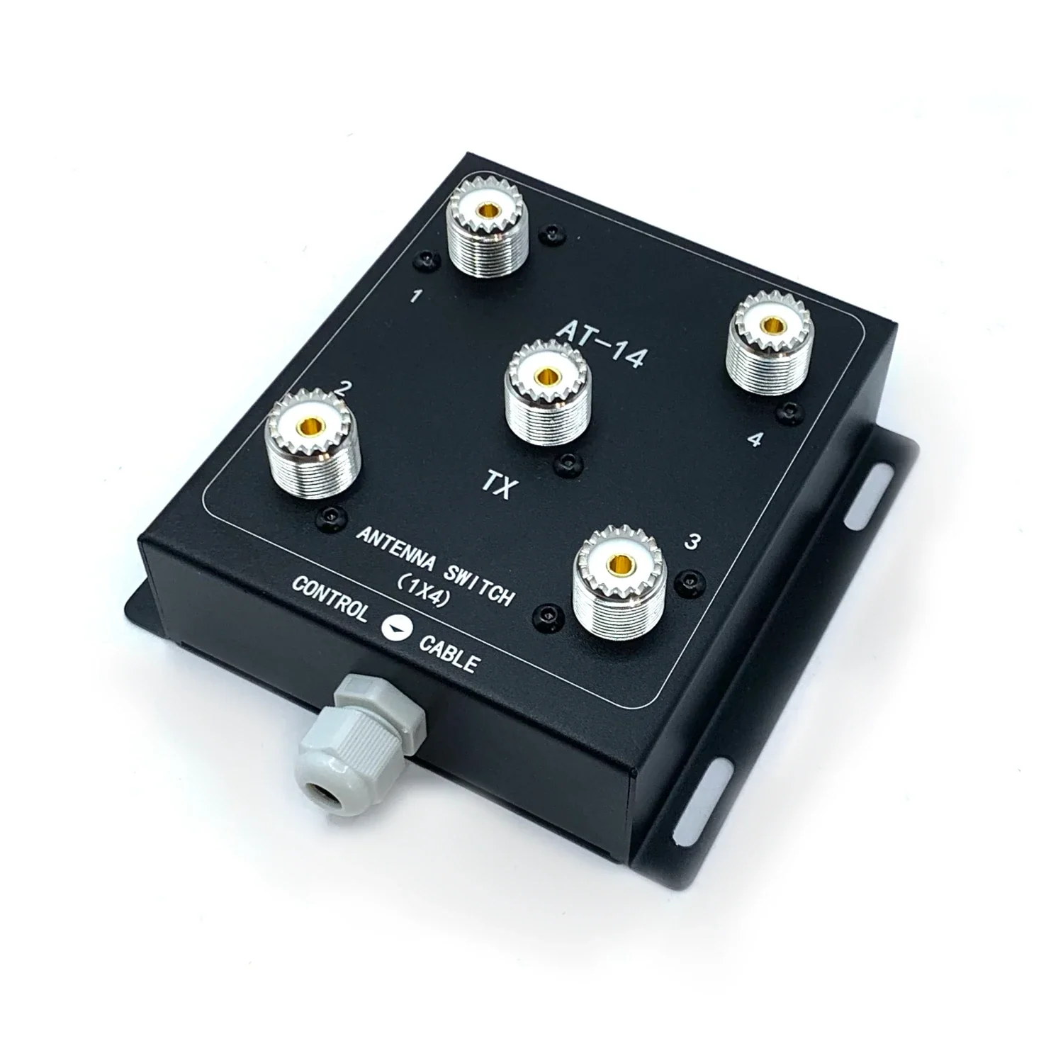 AT-14 4-Way Coax Remote Antenna Switch Convenient Switching 1.8MHz-60MHz 500W PEP Ham Radio Station - Image 3