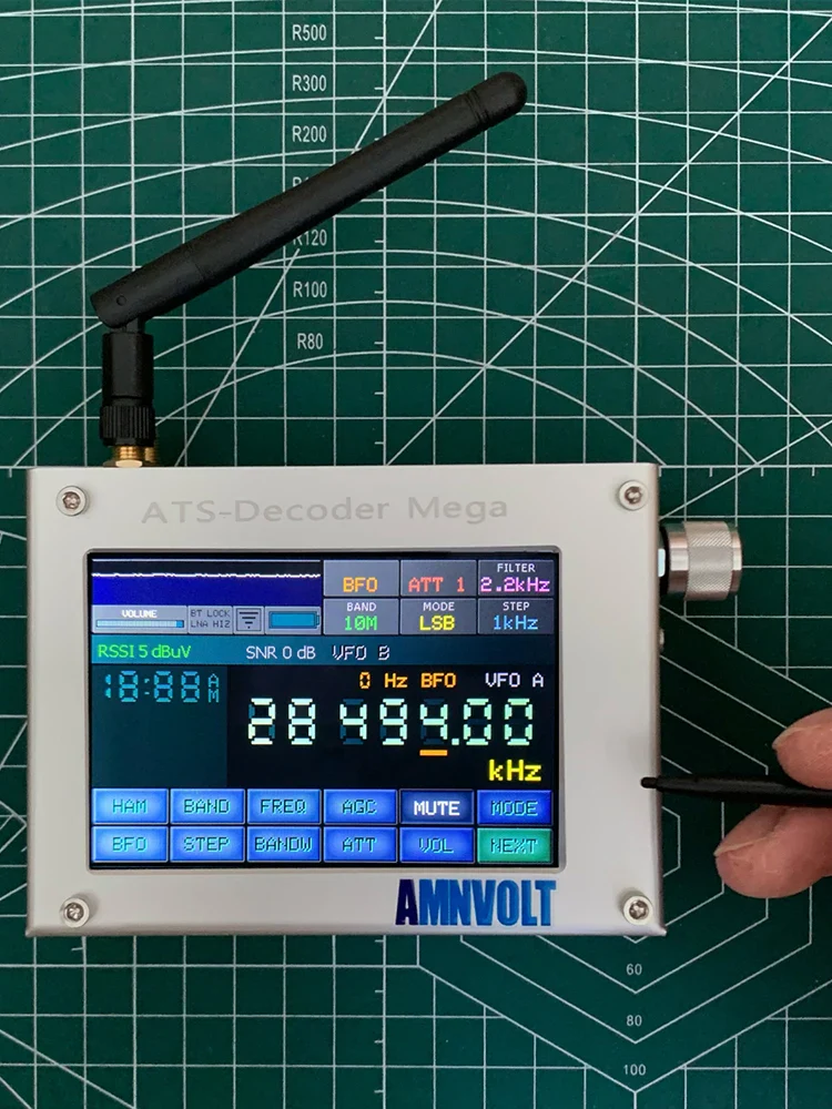 ATS-Decoder Radio Receiver FM RDS AM LW MW SW SSB DSP Si4732 Portable Shortwave Radio Receiver 4inch Touch Screen WiFi Function - Image 5