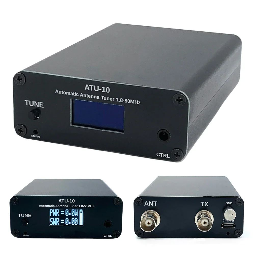 ATU-10 ATU10 QRP Antenna Tuner 1-15W Antenna Automatic Tuner 0.91 Inch OLED Display - Image 5
