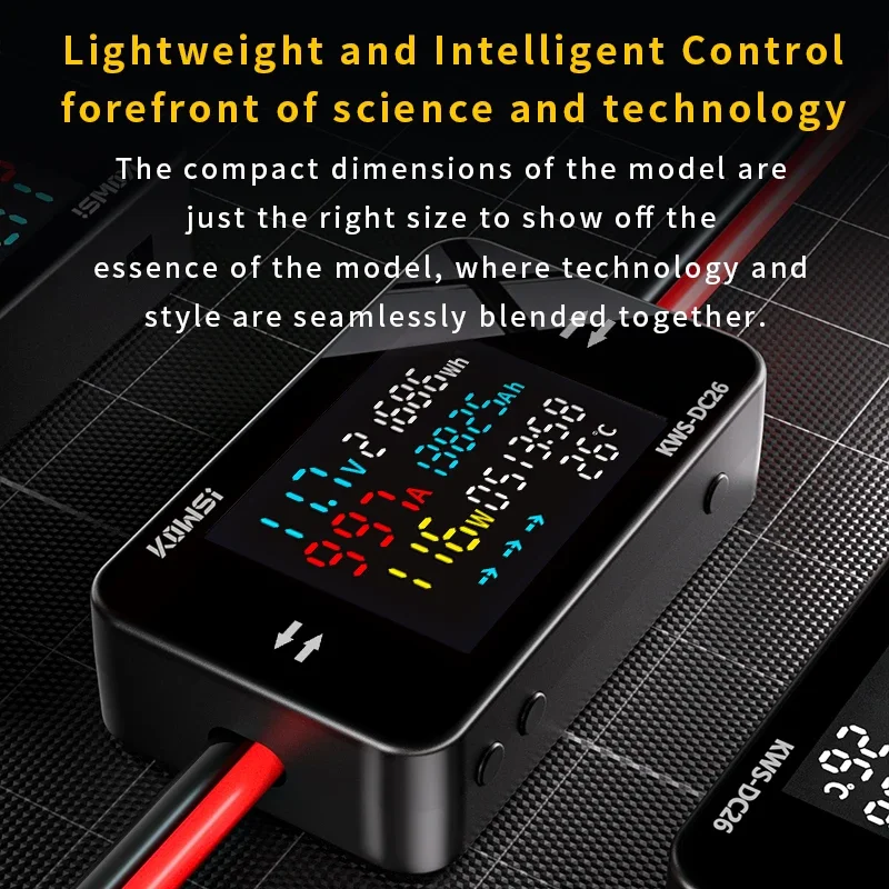 Battery Charging Tester Voltmeter Ammeter DC8-80V Voltage Current Power Test XT60 XT90 Interface For Electric Vehicle Motorcycle - Image 5