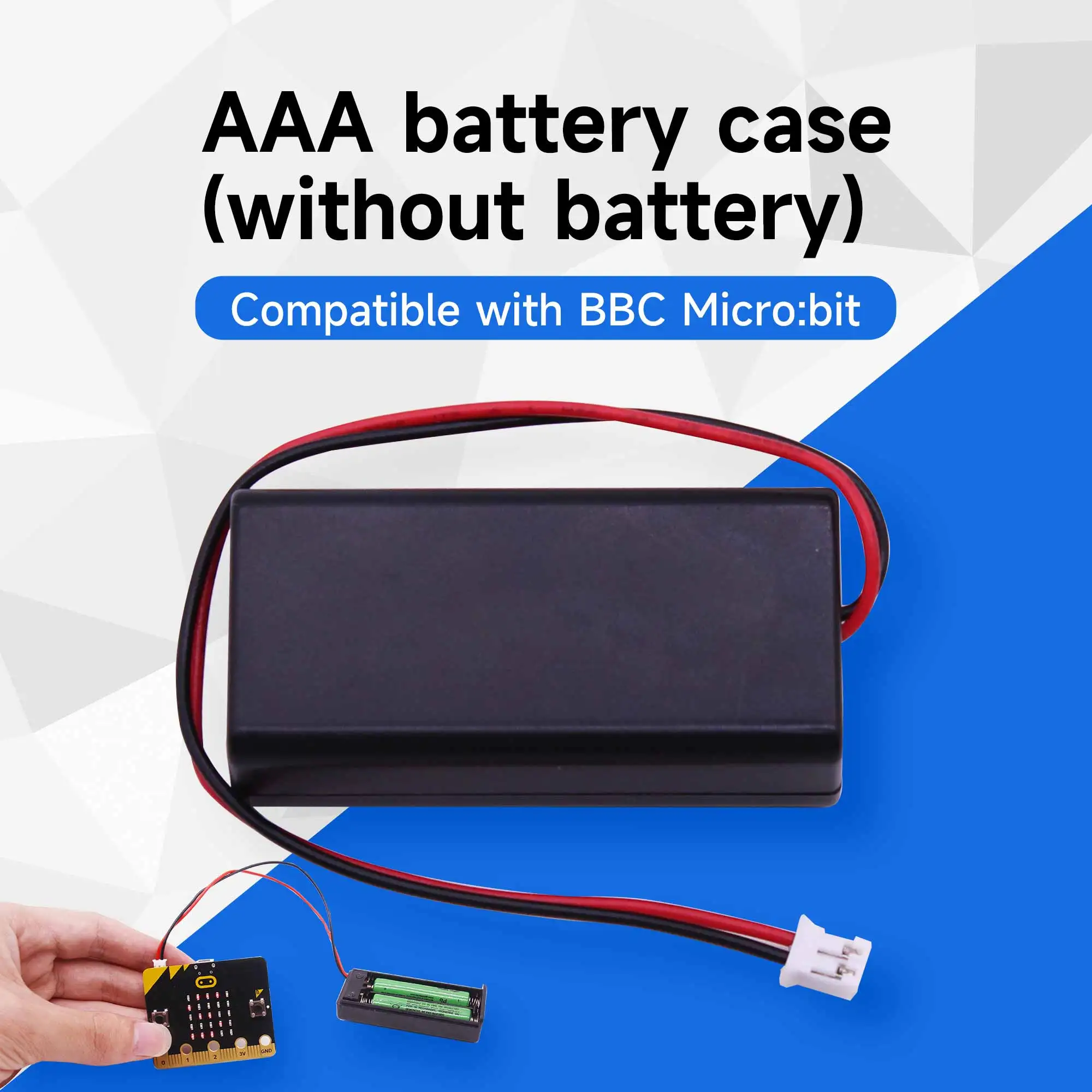 BBC Microbit V2 Development Board Programmable Learning Kit For Kids STME Education DIY Electronic Projects with Battery Case - Image 3