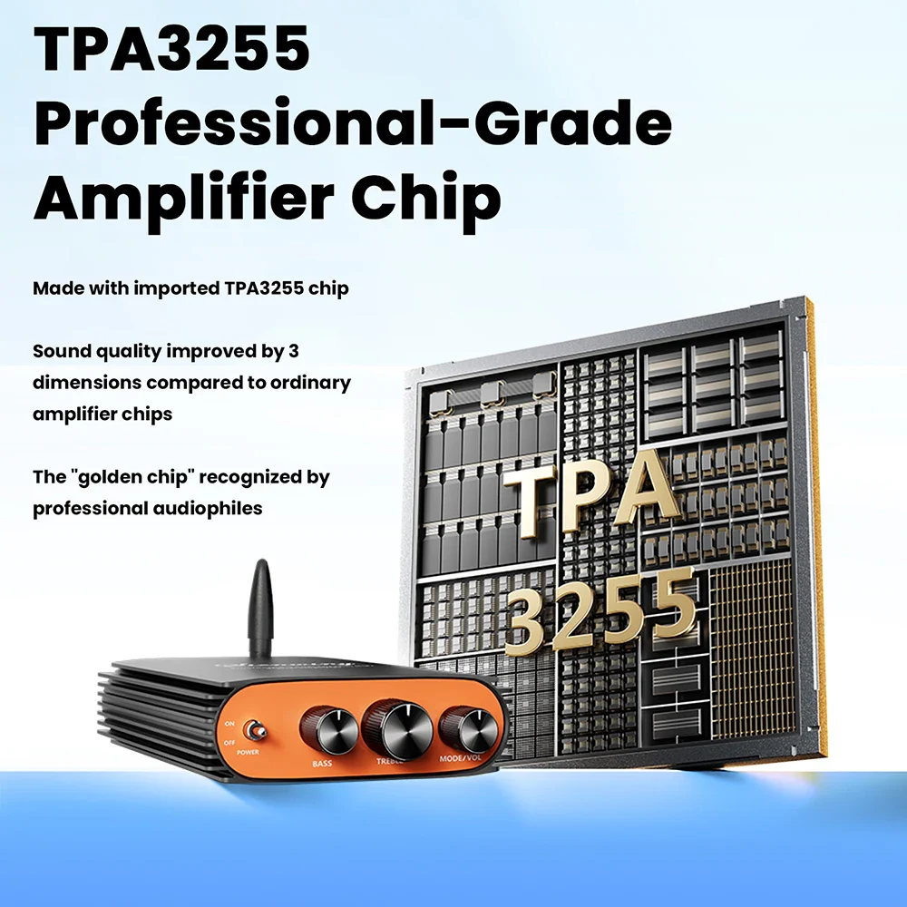 Bluetooth 5.3 HiFi Power Amplifier TPA3255 Chip 600W Dual Channel DSP Sound Tuning for Home Theater/Car Audio - Image 3