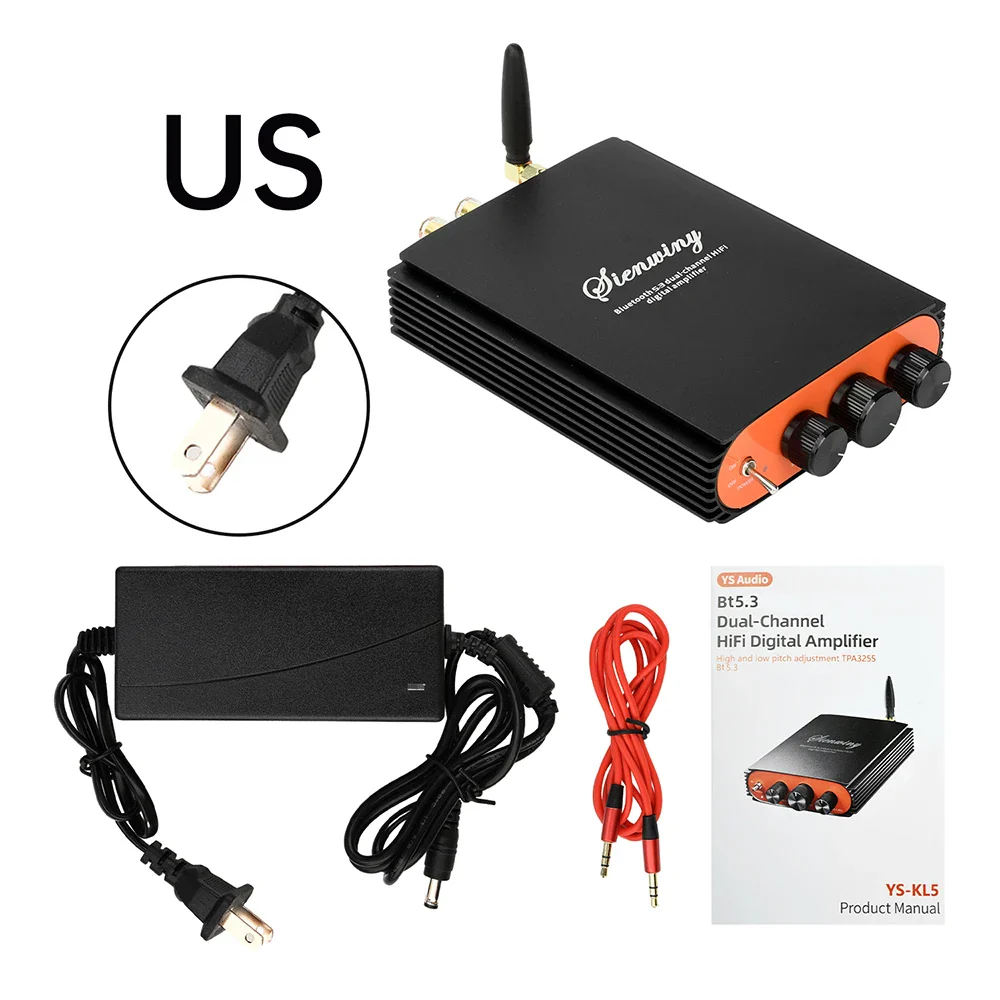 Bluetooth 5.3 HiFi Power Amplifier TPA3255 Chip 600W Dual Channel DSP Sound Tuning for Home Theater/Car Audio - Image 7