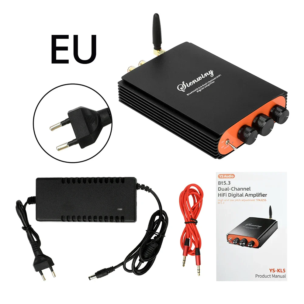 Bluetooth 5.3 HiFi Power Amplifier TPA3255 Chip 600W Dual Channel DSP Sound Tuning for Home Theater/Car Audio - Image 8