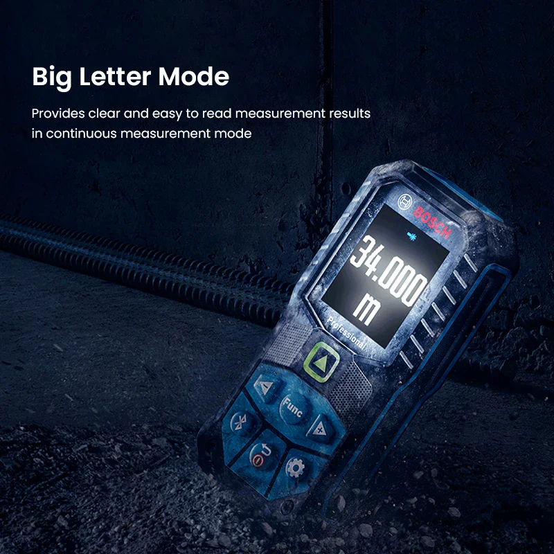 Bosch Laser Rangefinder Digital Distance Meter High Precision Laser Measure Tape Measurement Tool Laser Range Finder GLM30/40/50 - Image 6