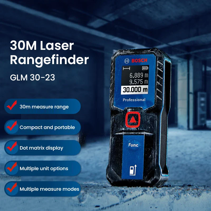 Bosch Laser Rangefinder Digital Distance Meter High Precision Laser Measure Tape Measurement Tool Laser Range Finder GLM30/40/50 - Image 7